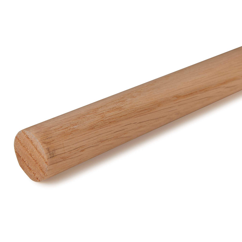 36" Round Wood Dowel - Species:Oak - Diameter:1"